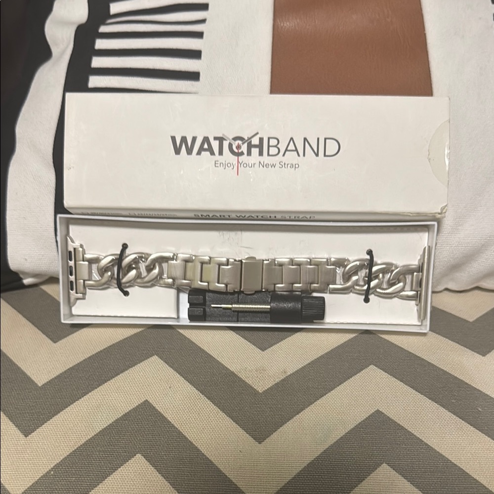 ***2/$15*** Silver Metal Watch Band with Tool